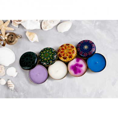 Rumi Candle Metal Kutu Kokulu Mum Soya Wax Vegan Doğal Lüx Hediyelik No: 2