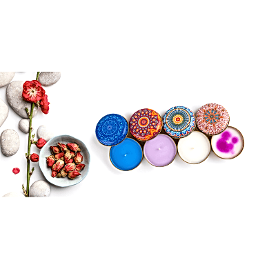 Rumi Candle Metal Kutu Kokulu Mum Soya Wax Vegan Doğal Lüx Hediyelik No: 3